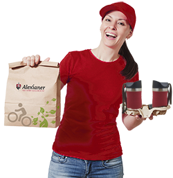 Foodora Frau