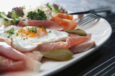 Hier geht es zu einem Bild von unserem Frühstück